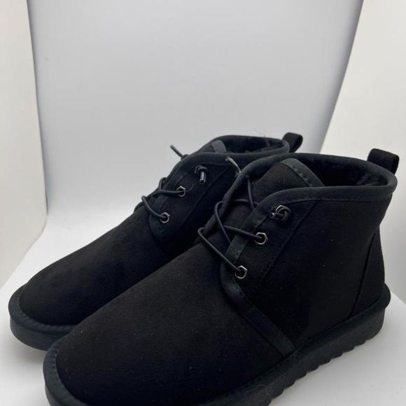 CUSHIONAIRE Women's COZY pull on boot +Memory Foam Black 6.5 - Picture 1 of 5